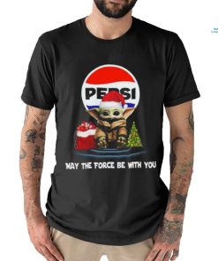 Santa Baby Yoda Pepsi May The Force Be With You Christmas shirt