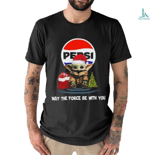 Santa Baby Yoda Pepsi May The Force Be With You Christmas shirt