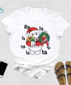 Santa Baymax La La La Christmas Wreath Shirt