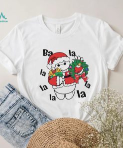 Santa Baymax La La La Christmas Wreath Shirt