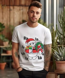 Santa Baymax La La La Christmas Wreath Shirt