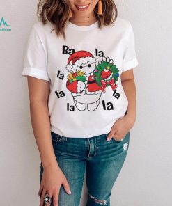 Santa Baymax La La La Christmas Wreath Shirt