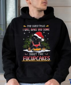 Santa Cat Baking Shut Fucupcakes Shirt