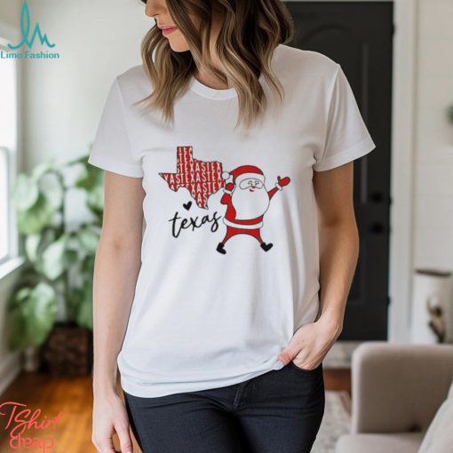 Santa Claus Casual Texas Christmas Shirt