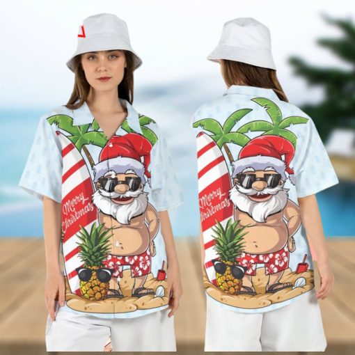 Santa Claus Christmas Hawaiian Shirt