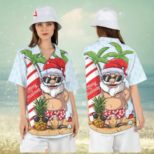 Santa Claus Christmas Hawaiian Shirt