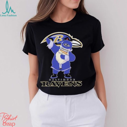 Santa Claus Dabbing Christmas Baltimore Ravens Shirt