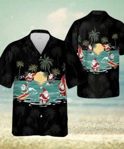 Santa Claus Hawaiian Shirt Christmas Aloha Hawaiian Shirt