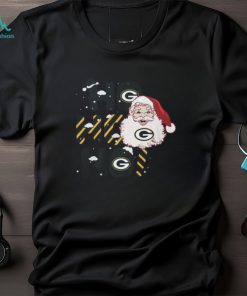 Santa Claus Ho Ho Ho Green Bay Packers For Christmas Day T Shirt