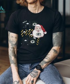 Santa Claus Ho Ho Ho Green Bay Packers For Christmas Day T Shirt