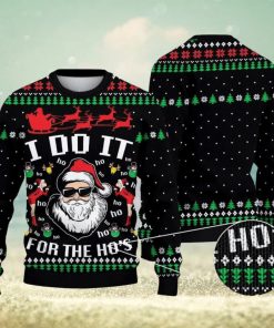 Santa Claus I Do It For The Ho’s Ugly Christmas Sweater Xmas Men And Women Christmas Gift