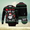 MG Car Logo Wearing Santa Hat Christmas Gift Ugly Christmas Sweater For Men And Women Gift