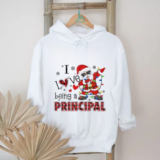 Santa Claus I love being a Principal Christmas 2023 t shirt