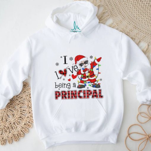 Santa Claus I love being a Principal Christmas 2023 t shirt