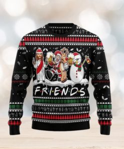 Santa Claus Jesus Friend of Ugly Christmas Sweater