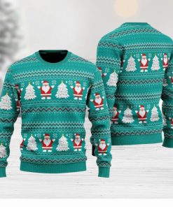 Santa Claus Joyful Holiday 3D Ugly Christmas Sweater Gift For Family Christmas Gift