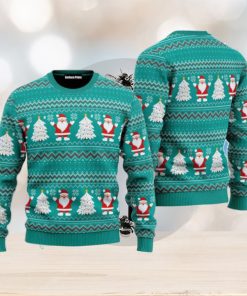 Santa Claus Joyful Holiday Ugly Christmas Sweater, Best Gift For Christmas