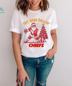 Santa Claus Out Here Balling Chief Shirt