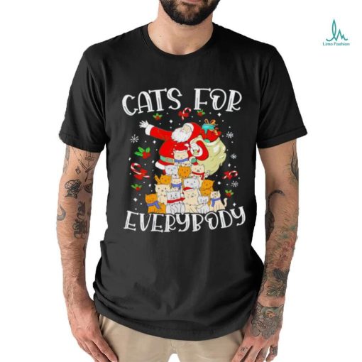 Santa Claus cats for everybody shirt