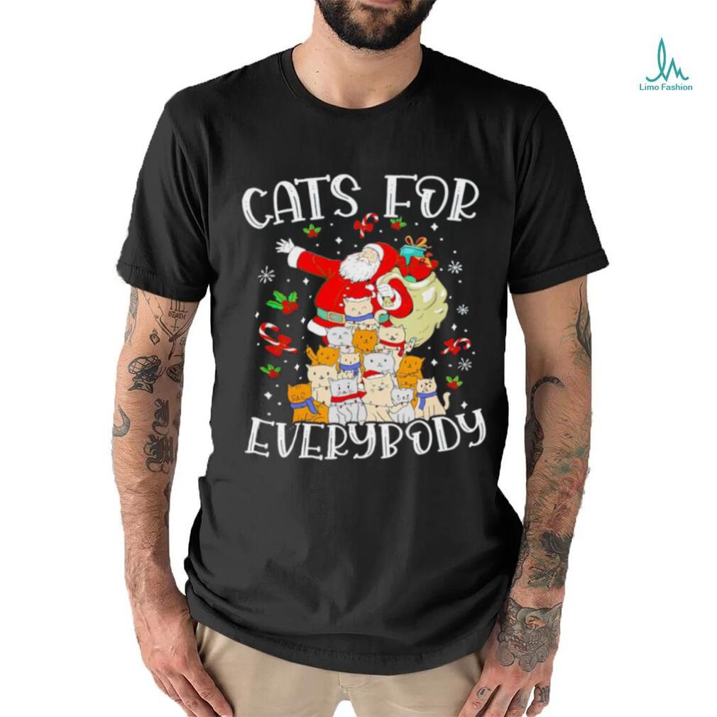 Santa Claus cats for everybody shirt Santa Claus cats for everybody shirt