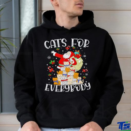 Santa Claus cats for everybody shirt