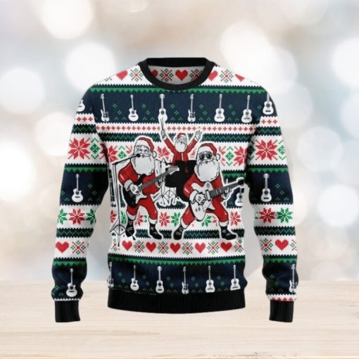 Santa Clauss Band Ugly Christmas Sweater