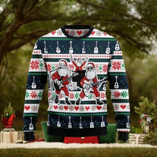 Santa Clauss Band Ugly Christmas Sweater