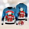 New York Islanders Logo Golden Fans Santa Hat Tree Knitted Christmas Sweater