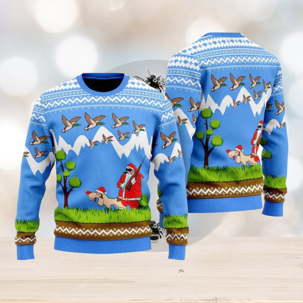 Duck sales christmas sweater