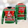 Pabst Blue Ribbon Beer Ugly Christmas Sweater 3D All Over Printed Sweaters Christmas Gift