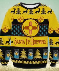 Santa Fe Brewing Ugly Christmas Sweater, Gift for Christmas Holiday