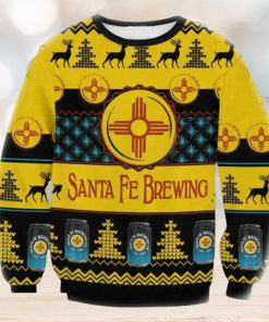 Santa Fe Brewing Ugly Christmas Sweater, Gift for Christmas Holiday