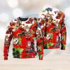 Santa Claws Crabs Ugly Christmas Sweater