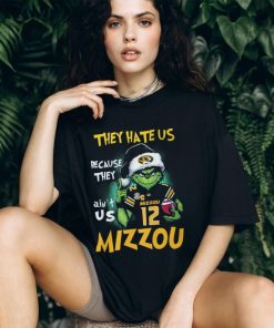 Santa Grich They Hate Us Because They Ain't Us Mizzou Shirt