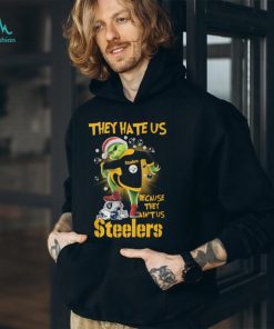 Santa Grich They Hate Usthey Hate Us Because They Ain'tus Steelers Shirt