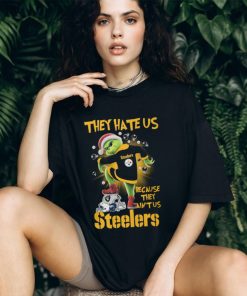 Santa Grich They Hate Usthey Hate Us Because They Ain'tus Steelers Shirt