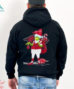 Santa Grinch Arkansas Razorbacks Gift Christmas Shirt