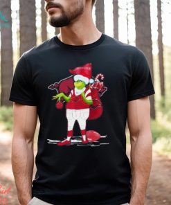 Santa Grinch Arkansas Razorbacks Gift Christmas Shirt
