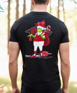 Santa Grinch Arkansas Razorbacks Gift Christmas Shirt