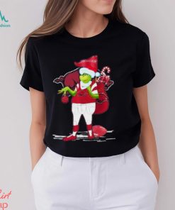 Santa Grinch Arkansas Razorbacks Gift Christmas Shirt