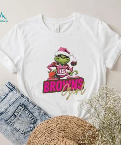 Santa Grinch Brown Girl Merry Christmas 2023 Shirt