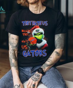 Santa Grinch Christmas They Hate Us Because Ain’t Us Florida Gators Shirt