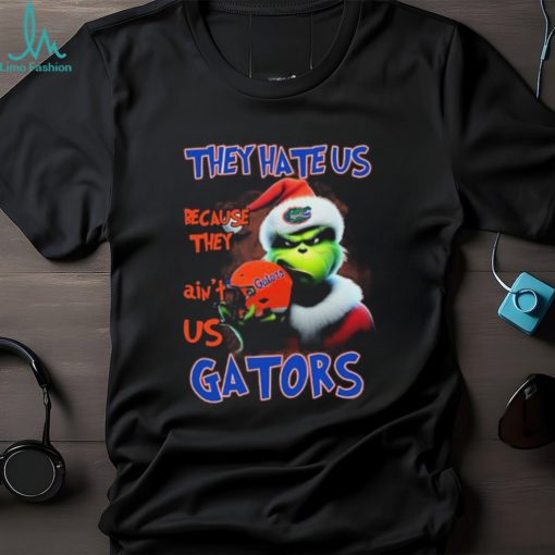 Santa Grinch Christmas They Hate Us Because Ain’t Us Florida Gators Shirt