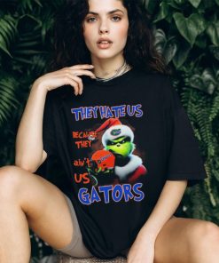 Santa Grinch Christmas They Hate Us Because Ain’t Us Florida Gators Shirt