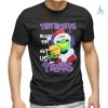 Original Santa Grinch And Dog Pittsburgh Panthers Herd Helmet Merry Christmas T shirt