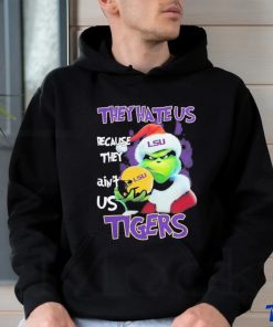 Santa Grinch Christmas They Hate Us Because Ain’t Us Lsu Tigers T shirt