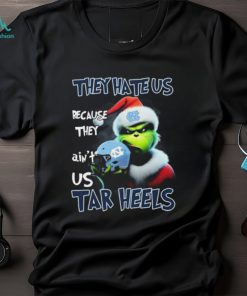 Santa Grinch Christmas They Hate Us Because Ain’t Us North Carolina Tar Heels Shirt