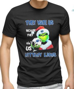 Santa Grinch Christmas They Hate Us Because Ain’t Us Penn State Nittany Lions T shirt