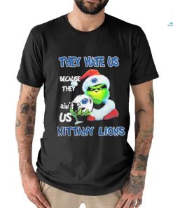 Santa Grinch Christmas They Hate Us Because Ain’t Us Penn State Nittany Lions T shirt