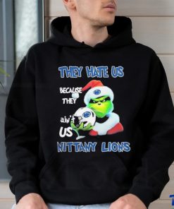 Santa Grinch Christmas They Hate Us Because Ain’t Us Penn State Nittany Lions T shirt